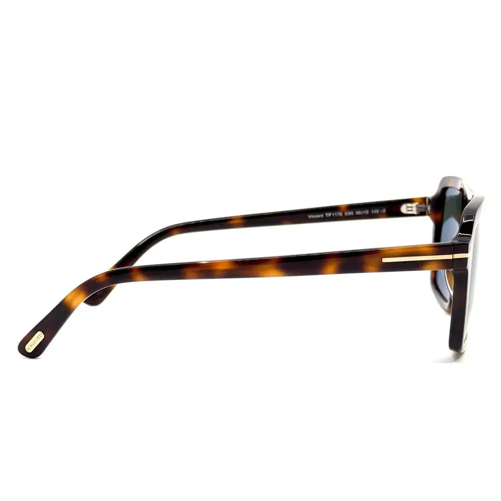 New, TOM FORD Vincent Sunglasses TF1176 53N Authentic